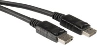 Roline DisplayPort kábel M/M 10.0m - Fekete