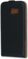 Forever FE394446 Samsung S6 Edge Plus Flip Tok - Fekete