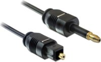 Delock 82876 Toslink optikai audio kábel 2m (Toslink apa - Toslink Mini apa)