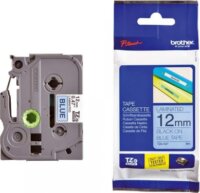 Brother TZE531 P-Touch Feliratozógép szalag 12 mm kék alapon fekete