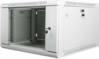 Lanberg 19" fali rack szekrény 6U 600x600mm - szürke