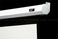 EliteScreen motoros fali vászon Spectrum 100"(16:9) Electric100XH (Fehér, 124,5x221,5cm, MaxWhite, 1.1)