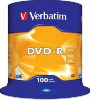 Verbatim 43549 AZO DVD-R lemez Hengerdobozban 100db