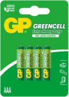 GP 24G (R03) Greencell 1.5V Karbon-Cink AAA ceruzaelem (4 db / blister)