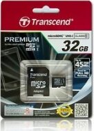 Transcend 32GB micro SDHC10 U1 Card Premium