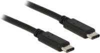 DeLock 83672 USB Type-C 2.0 M - USB Type-C 2.0 M Adapterkábel 0.5m Fekete