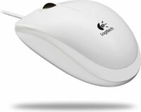 Logitech B100 USB Egér - Fehér