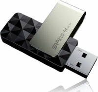 Silicon Power 64GB Blaze B30 USB3.0 pendrive - Feket