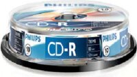 Philips CD-R lemez Hengerdoboz 10 db