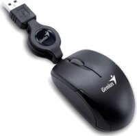 Genius MicroTraveler USB Egér - Fekete