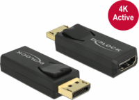 Delock DisplayPort M - HDMI F Adapter Fekete (4k)