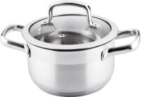 Lamart LTSS1810 Prestige 2.6L/18cm Lábas üveg fedővel - Inox