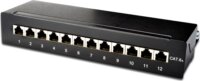 Digitus 10" CAT6 12 portos FTP patch panel