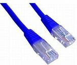 Gembird UTP kat.5e RJ45 patch kábel, 0.25m, kék