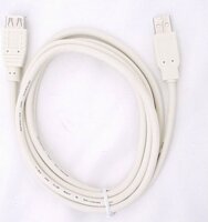 USB A-A 2.0 hosszabbító kábel 1.8m
