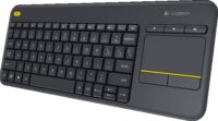 Logitech K400 Plus Wireless Touch Billentyűzet UK - Fekete
