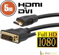 Delight HDMl - DVI-D kábel 5m