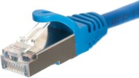 Netrack BZPAT025FB FTP CAT5e Patch kábel 0.25m Kék