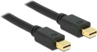 Delock mini DisplayPort M - mini DisplayPort M Adapterkábel Fekete 0,5m