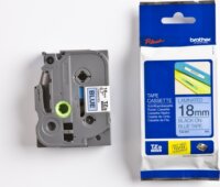 Brother TZE541 P-Touch Feliratozógép szalag 18 mm kék alapon fekete