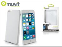 Apple iPhone 6 Plus hátlap - Muvit miniGel - white