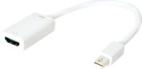 LogiLink mini DisplayPort M - HDMI F Adapterkábel Fehér