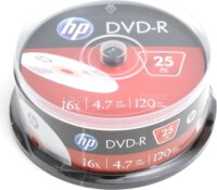 HP DVD-R lemez Hengerdoboz 25 db