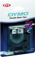 DYMO LM D1 Feliratozógép szalag 12mm fekete betű / fehér alap