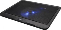 Sbox CP-19 laptop hűtő - Fekete