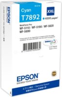 Epson T7892 XXL Eredeti Tintapatron Cián