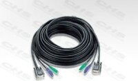 Aten 2L-1020P PS/2-VGA KVM kábel - 20m
