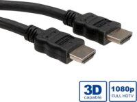 Roline HDMI M - HDMI M Adapterkábel (Ethernet) Fekete 15m