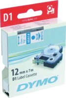 DYMO címke LM D1 alap 12mm kék betű / fehér alap
