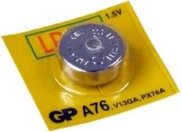 GP A76 (LR44) 1.5V Alkáli gombelem (1 db / blister)