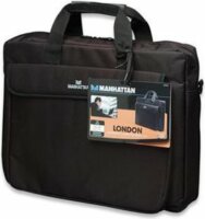 Manhattan 438889 London Notebook Computer Briefcase (15,6") Fekete