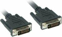 Akyga AK-AV-02 - Dual Link DVI-I Kábel 1.8m Fekete