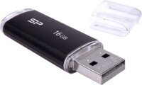 Silicon Power 4GB Ultima U02 Pendrive - Fekete