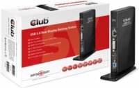 Club3D SenseVision USB 3.0 Dual Display Dokkoló állomás