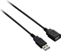 V7 USB 2.0 hosszabbító kábel 3m - Fekete
