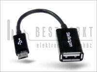 Startech micro USB OTG adapter kábel - fekete