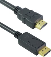 M-CAB 7003466 Displayport 1.1a - HDMI 1.3 kábel 2m Sötétszürke