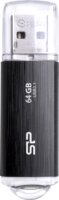 Silicon Power Blaze B02 64GB USB3.1 Pendrive - Fekete (SP064GBUF3B02V1K)