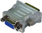 Adapter DVI - DSUB (DVI apa - DSUB anya)