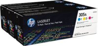 HP 305A toner 3db, cián-sárga-magenta