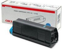OKI Type-C6L Eredeti Toner - Cián