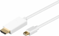 M-CAB miniDisplayPort M - HDMI M Adapterkábel 1m Fehér