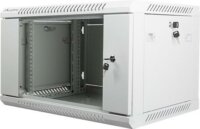 Lanberg 19" fali rack szekrény 6U/600x450mm - szürke