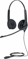 Jabra BIZ 1500 QD Duo Wideband Headset Fekete