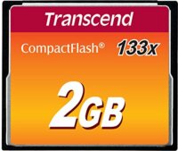 Transcend 2GB CompactFlash 133X memóriakártya