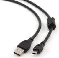 Gembird CCF-USB2-AM5P-6 USB 2.0 adat- és töltőkábel 1.8m Fekete